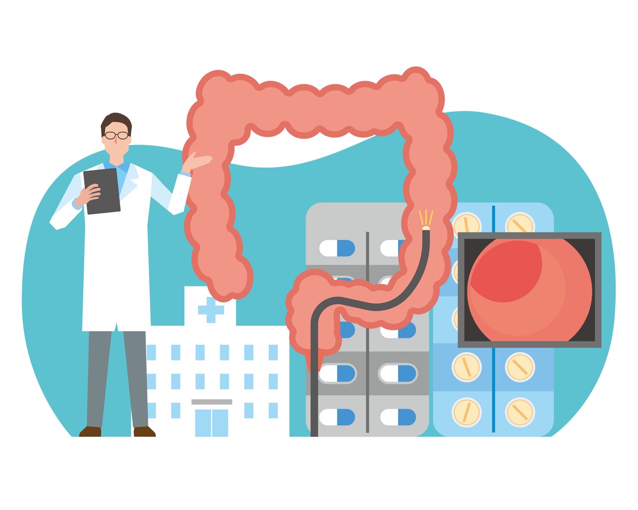 大腸カメラ検査は当日いきなり検査できる